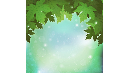 Fantasy background vector material green Indus