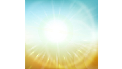 Bright light radiation background vector material