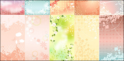 dream wedding vector background material