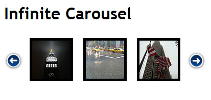 Rolling around on the thumbnails jQuery code