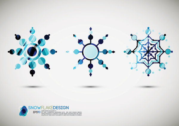 Snow style icon 01 - Vector