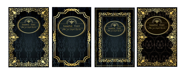  {Gorgeous pattern} vector material 