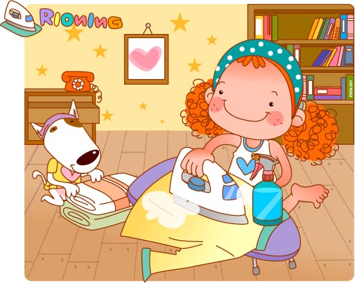 Girls living with the bulk vector