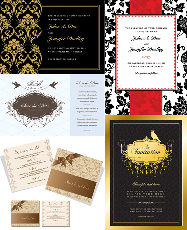 Vector ornate patterns cover