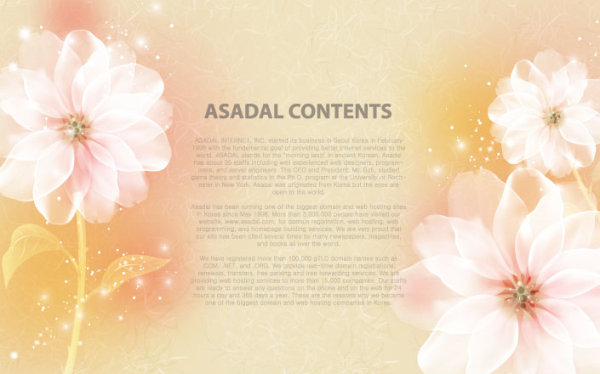 Dream Flower text template vector material -4