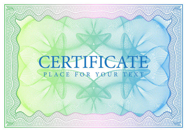 Fine pattern border background 05 - vector