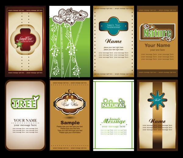 Notes card 01 - vector