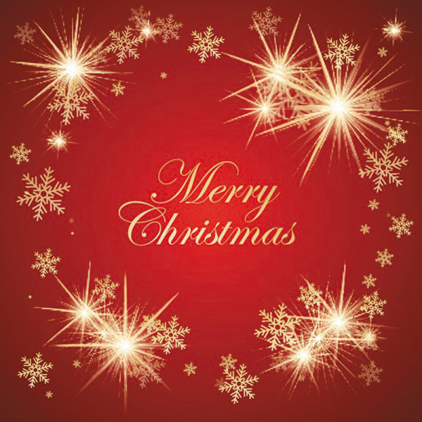 Festive gift material 04 - vector material