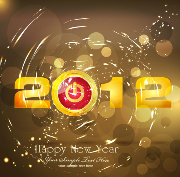 2012 WordArt 03 - vector material