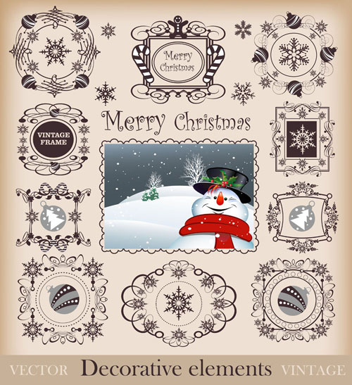 Christmas pattern border 02 - vector material