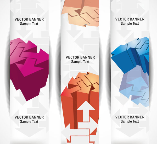 Gorgeous long bar background 04 - vector material