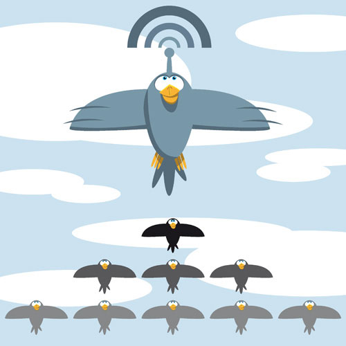 Cartoon illustrator pattern 03 - vector material