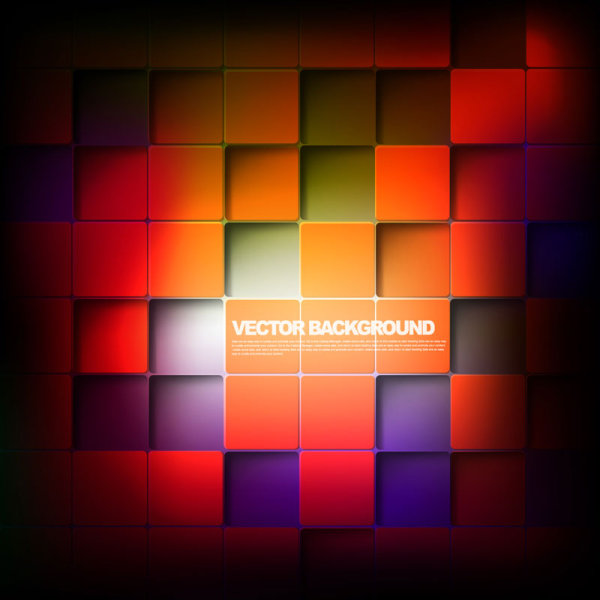 Fashion three-dimensional box 02 - vector material