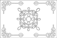 Chinese classical vector of the material 21