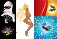 Persona & maiko vector of material