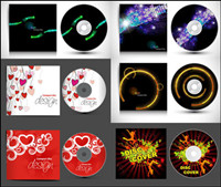 CD and gorgeous packaging - Vector