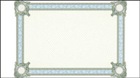 Classic security pattern border 02 - vector