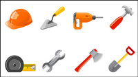 Commonly used tool icon - vector