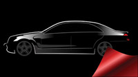 Car silhouette vector material -4 