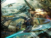 Global gaming art competitions in 2009 before the 2D group of 75 works��DOMINANCEWAR4��_1