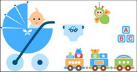 Baby Toys vector