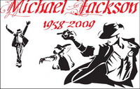 Michael Jackson classic action vector material