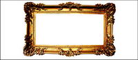 Gold Continental Photo Frame