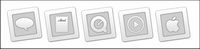 Apple style icon png transparent PNG