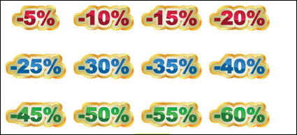 Vector slightly discounted