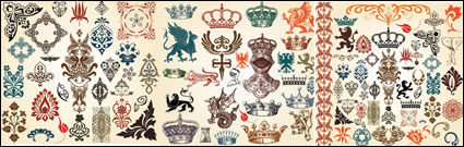 European classic pattern totem Vector