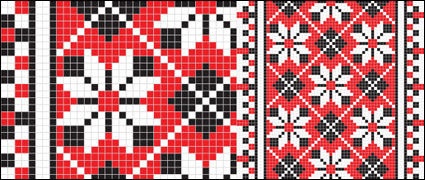 Pixel pattern 05-- vector material