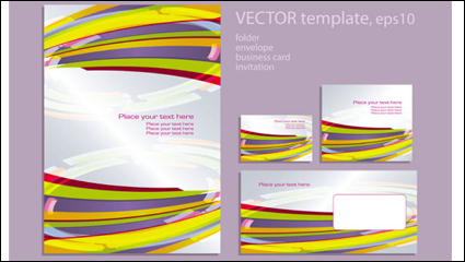 Foreign book design 02-- vector material