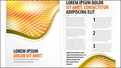 Foreign album plate layout 03-- vector material