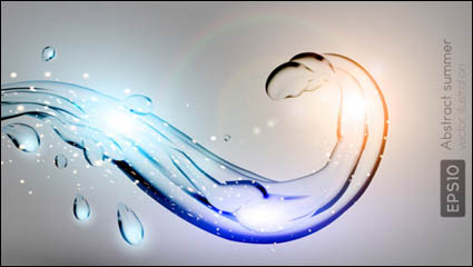 Light spray material 04 - vector