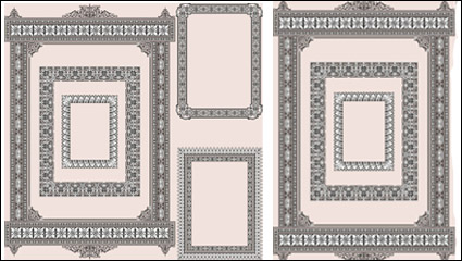 Classic pattern framework 02 - vector