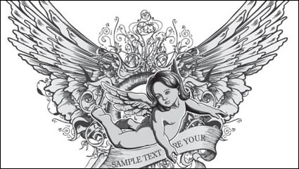 The trend of T-shirt 20 - vector material