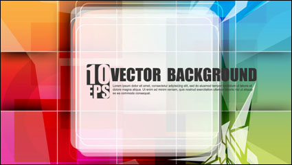 Brilliant fashion background 05 - vector material