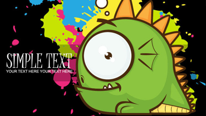 The trend animal illustrator 05 - vector material