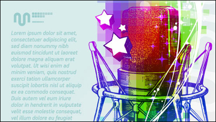 The trend texture pattern 08 - vector material