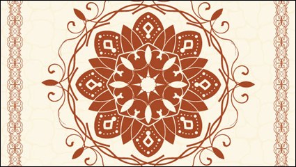 Exquisite European-style pattern 05 - vector