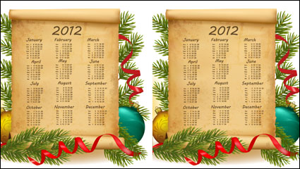 Christmas beautifully elements 03 - vector material