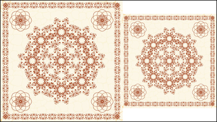 Exquisite European pattern 04 - vector material