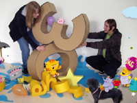 Vector illustration on the cartoon to appreciate - Sascha? Preu?