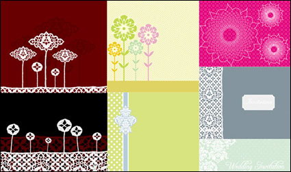 Simple lovely pattern vector