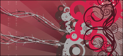 Lines and background elements