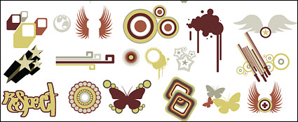 Vector trend of design elements-30