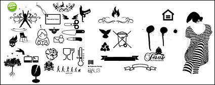 Scissors knife pattern vector