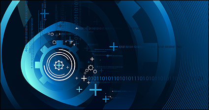 High-tech style design elements