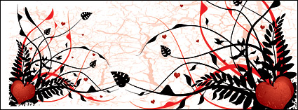 Heart-shaped and Plant