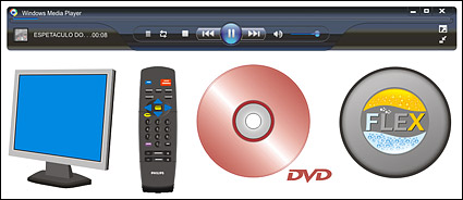 Vector computer-related material